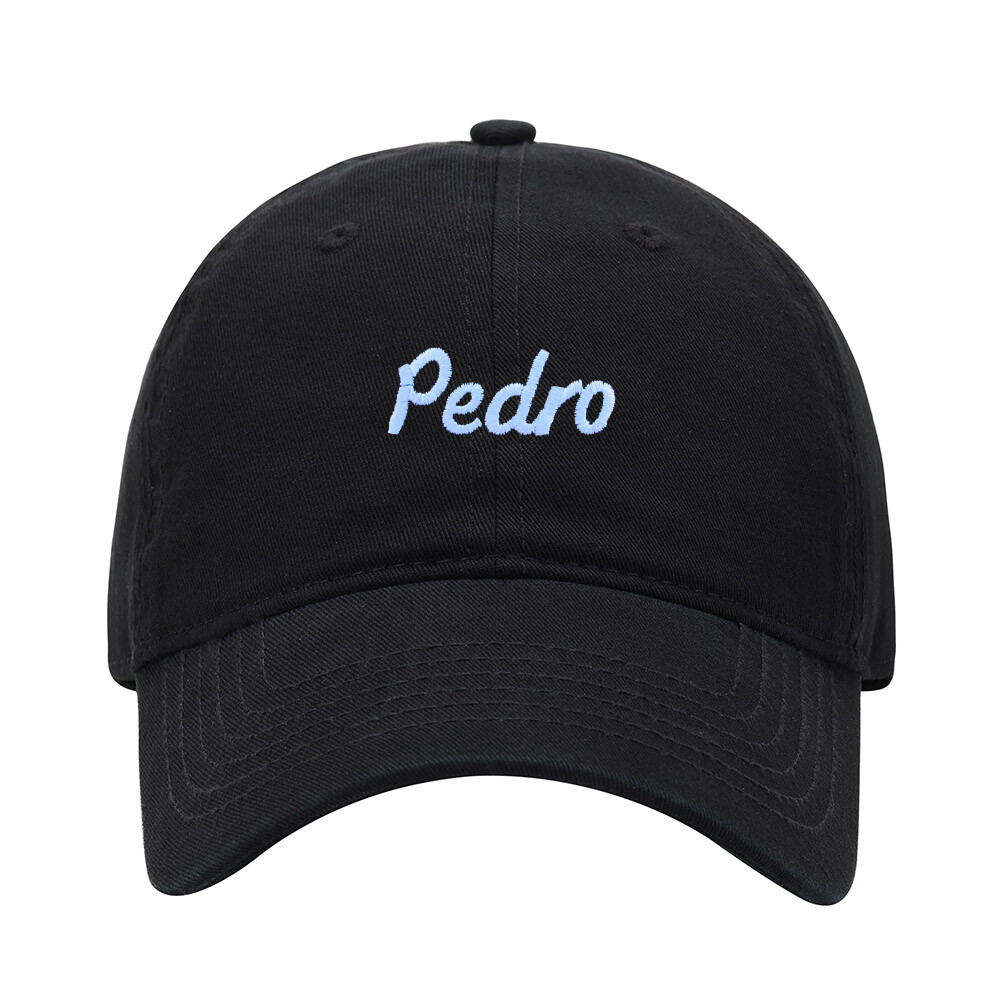Baseball Cap Men Name Pedro Gift Embroidered Washed Cotton Dad Hat Baseball Caps