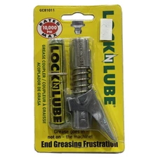 LockNLube 10,000 PSI Grease Coupler GC81011 Part # LOCK-N-LUBE