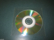 100 RITEK MINI CD-R SILVER SILVER S/S 24X,  22MIN W/BOPP SLEEVE,FREE SHIPPING