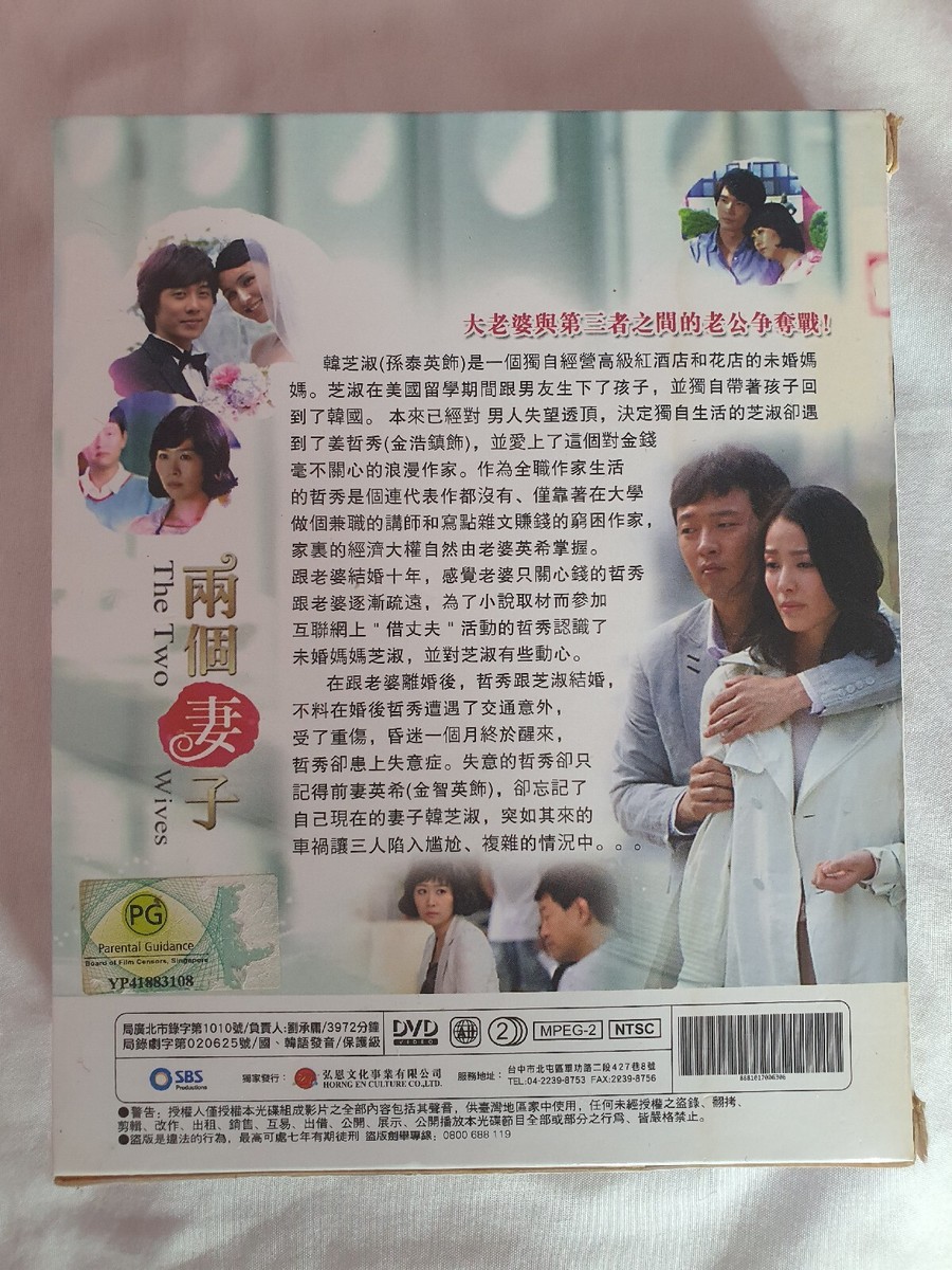 两个妻子/The Two Wives DVD (Korean Drama) (Chinese Subtitle