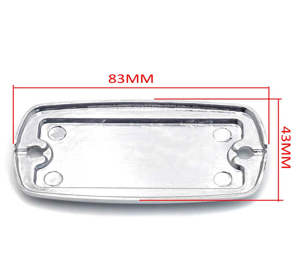 HTTMT Chrome Fluid Reservoir Cap for Honda VTX1300 Fury Shadow Aero 1100 Spirit - Image 2 of 4