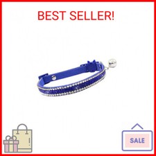 THAIN Basic Adjustable Cat Collar Bling Diamond Breakaway with Bell for Kitten G