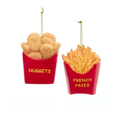 Nugget & French Fries Ornaments