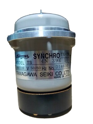 TAMAGAWA Synchro Motor  TX.TR TS4N39E11 (100/110V AC 50/60 Hz)- New