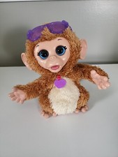 FurReal Friends Baby Cuddles My Giggly Monkey Pet Plush Interactive Toy Works