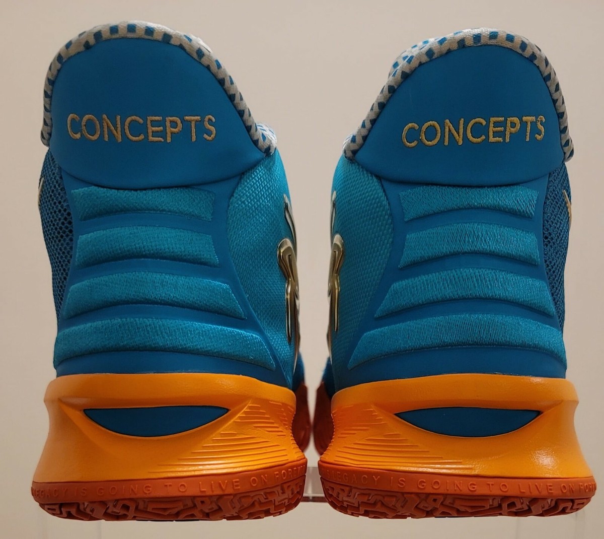 Nike Kyrie 7 VII Concepts Multi-Color Blue Orange Basketball