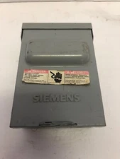 Siemens 60 AMPS WN2060 Rain Proof Pullout Switch 240V