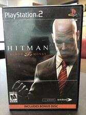 Hitman Blood Money PS2 With Bonus Disc Playstation 2 game