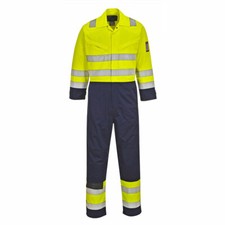 Hi Vis Inherent Modaflame FRAS Arc Flash Coverall - MV28
