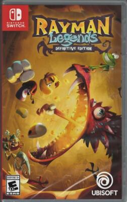 Rayman Legends Definitive Edition NSW (Brand New Factory Sealed US Version) Nint