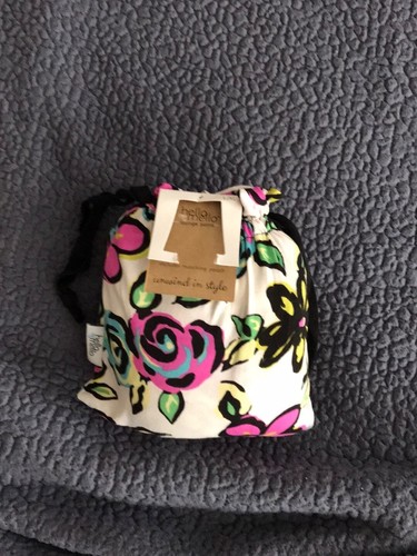 Hello-Mello- "floral" Printed Lounge/Sleepwear Pants & Bag NEW - Picture 2 of 6