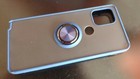 Motorola Moto G Stylus 2021 Ring Case Magnetic Stand Shock Cover Navy Blue — photo 3