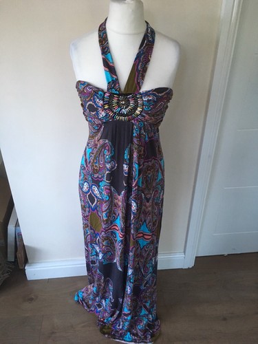 boho races dress