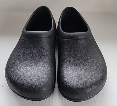 Crocs Womens On The Clock Work Comfort Slip On Black Shoes Size 5 Men 8 Womens | eBay Crocs Womens On The Clock Work Comfort Slip On Black Shoes Size 5 Men 8 Womens | eBay