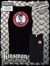Carroll Shelby 1962 Circle Cobra Logo 2-Sided Tank Top T-Shirt