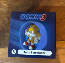 McDonald  s Happy Meal Toy 6 SONIC 3 Tails Blue Roller 2024 NEW The Hedgehog