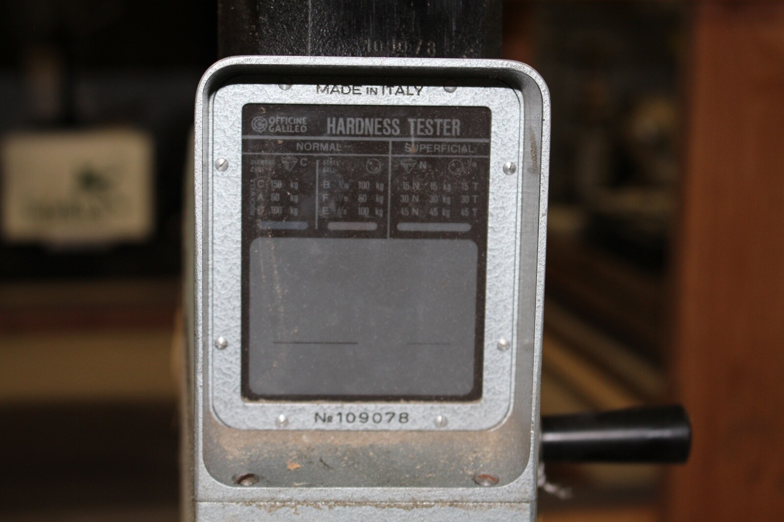 Officine Galileo hardness tester 109078 eBay