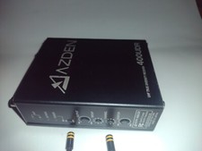 Azden 400UDR UHF True Diversity Receiver Portable With 2 Antennas Untested Nice