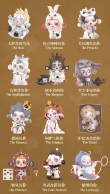 The Sophisticated-POP MART Skullpanda Everyday Wonderland Series