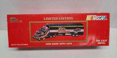 Racing Champions #51 Ford Aeromax Team Transporter Semi 1:64 Scale Die Cast Bank