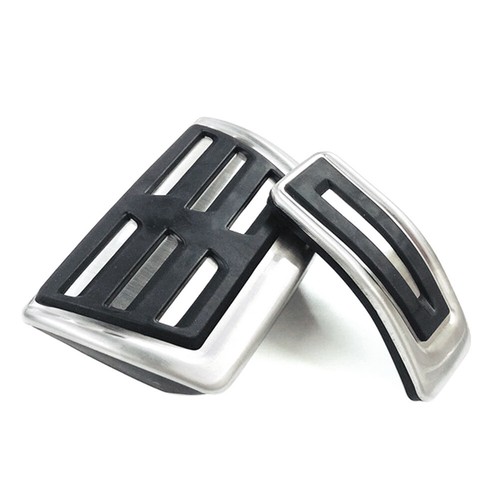 Stainless Steel Car Brake Gas Pedals Cover For Audi A4 A5 A6 A7 A8 Q3 Q5 2PCS - Afbeelding 6 van 12