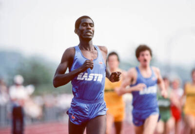 Sydney Maree East team finishes a 1500m race National Sports F- 1981 Old Photo