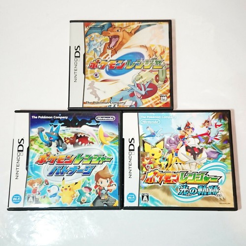 Nintendo Ds Pokemon Ranger Guardian Signs Shadows Of Almia Set Japan Nds Ebay