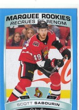 19/20 UD Series 2 O-Pee-Chee Update Blue Border #641 Scott Sabourin Senators