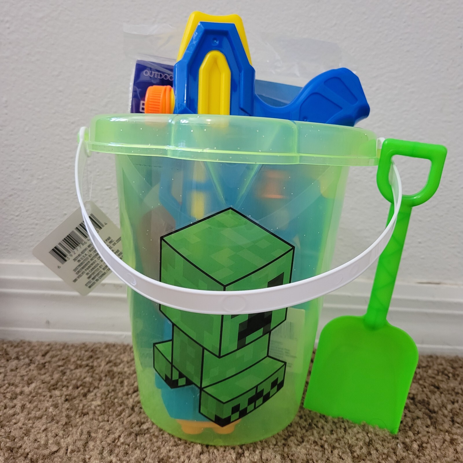 Pool Beach Play Set Minecraft, Sand Bucket, Shovel and Water