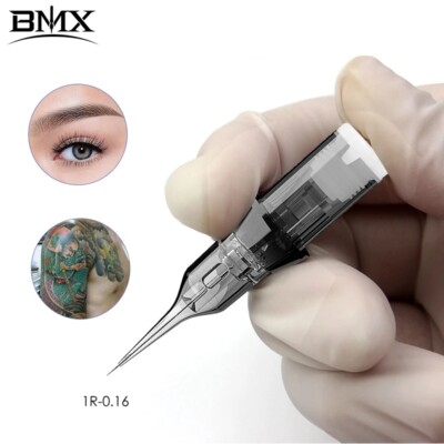 BMX Tattoo Cartridge Needles 20pcs Sterilized Permanent Makeup Needles Cartridge
