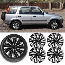 15" 4PCS Wheel Covers R15 Tire&Steel Rim Wheel Hub Cap For Honda CR-V 1997-01