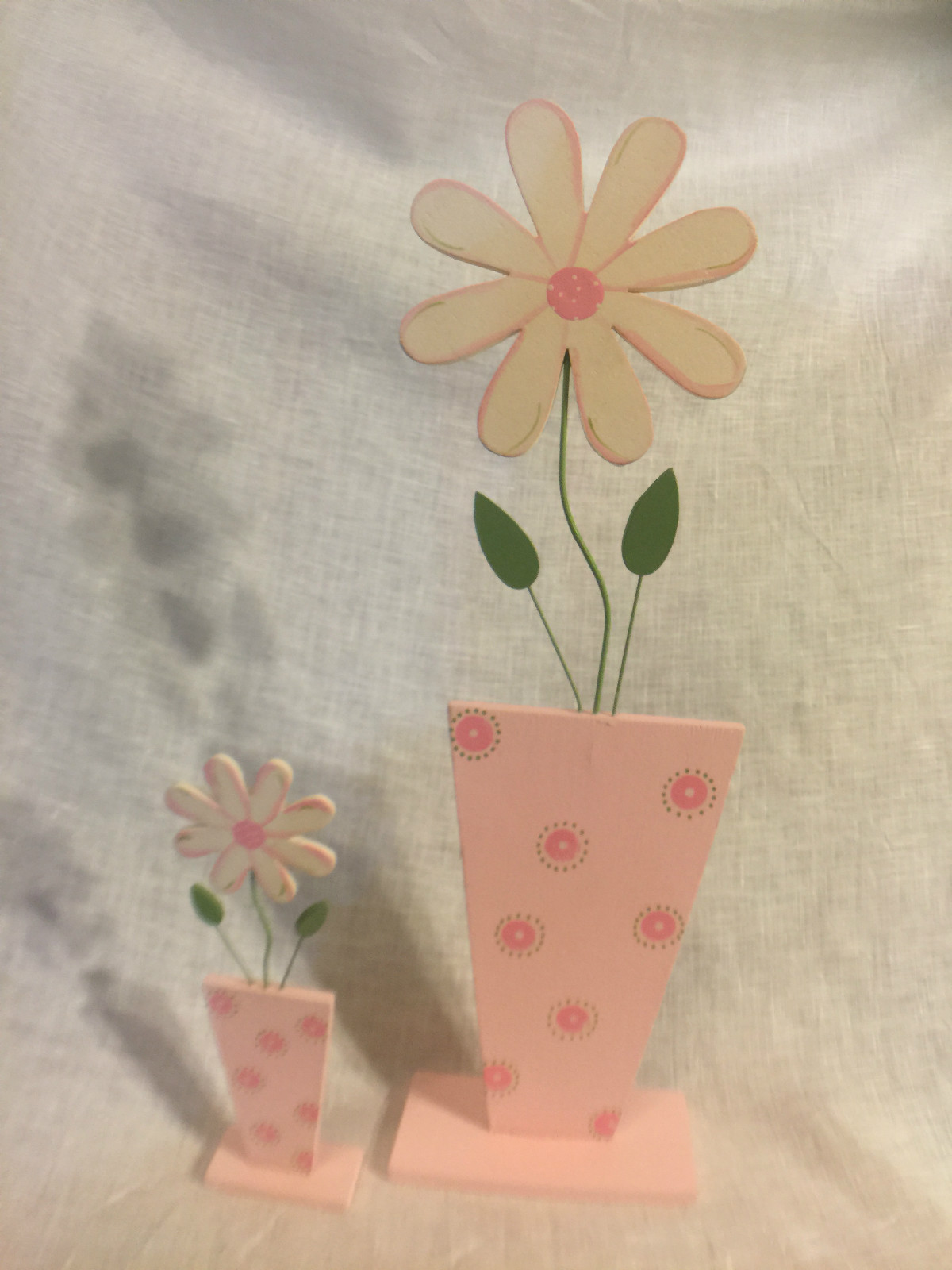 Wooden Decorative Flower Large eBay