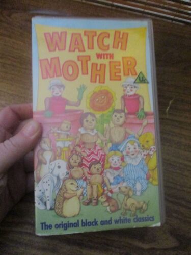 Watch with Mother VHS Video Tape - Andy Pandy, Wooden Tops, Flowerpot men  (NEW) | eBay