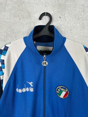 Italie Veste de Survêtement Stadium Blanc Enfant