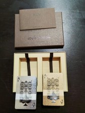 2 Mazzi Carte da gioco Poker Louis Vuitton Gold & Silver  box playing cards