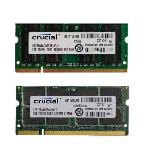 Crucial 16GB 262-Pin DDR5 SO-DIMM DDR5 5200 PC5 41600 Notebook RAM