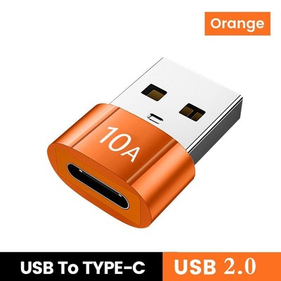Fast Charge USB C OTG Adapter kompatibel mit Tastaturen Mäuse Flash Drives