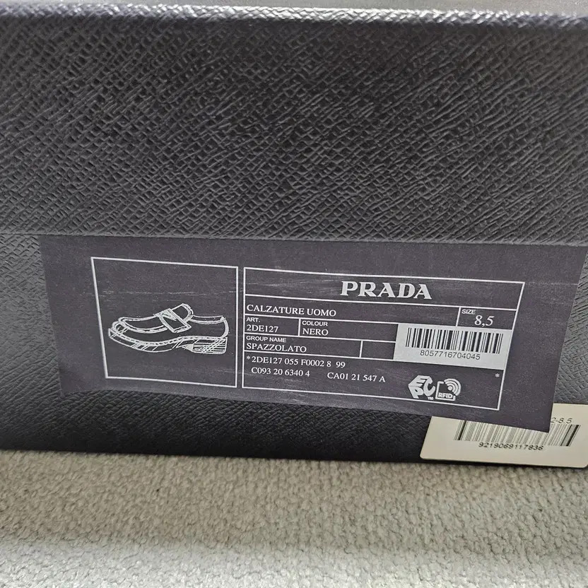 Prada Chocolate Brushed Leather Loafers (8.5,275cm) thumbnail 6