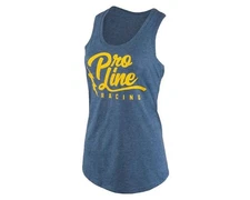 PRO9846-03  Pro-Line Retro Racerback Ladies Tank Top (Blue Heather) (L)
