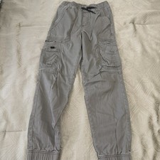 Boys Wrangler Olive Green Cargo Pants Size 12