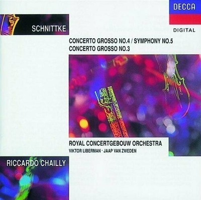 Schnittke Concerto Grosso 3  4  Symphony 5 CD New & Sealed