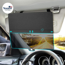 Sun Visor Extender for Car, Sun Blocker with PC Sunshade Lens, Magnetic Mounting