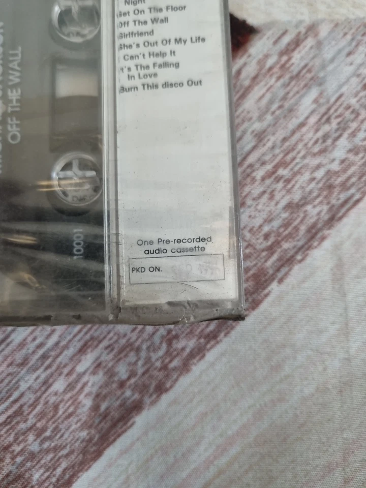 Michael Jackson Off The Wall 1996 EDITION INDIA CASSETTE SEALED - Image 4 of 4