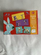Puzzle Duo Gegensätze für Kinder ab 2 Jahren.
