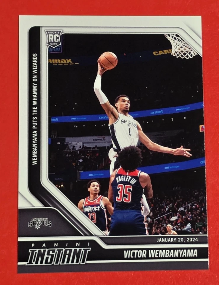 2023-24 Panini Instant - Victor Wembanyama #258 for sale | eBay