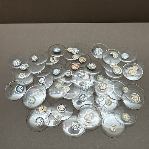 LOT OF 50 Antique V.T.F, W.B & Cie Pocket Watch Crystal Glass