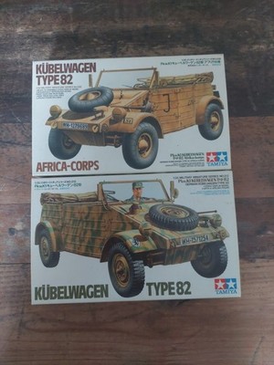 2x Kübelwagen  Type 82 Tamiya