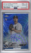 2018 Chrome Update Blue Wave Refractor /150 Tyler Danish PSA 10 GEM MT Auto 8d2