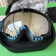 Drop Rocker Snowboarding & Ski Goggles New w. Carrying Case