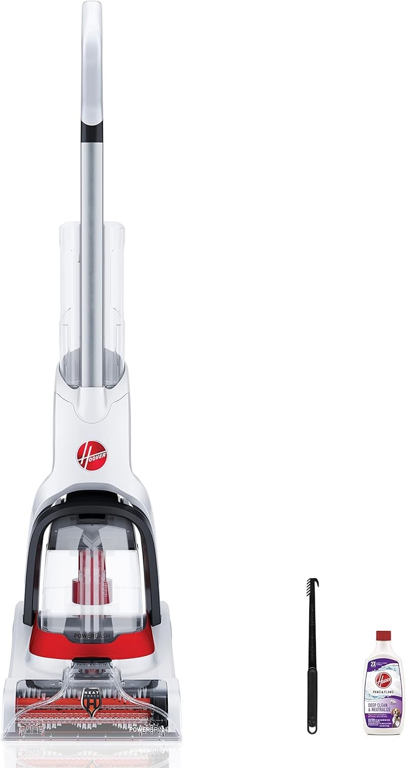 HOOVER PowerDash Pet 1.5 Compact Corded Upright Carpet Cleaner for Pet Mess